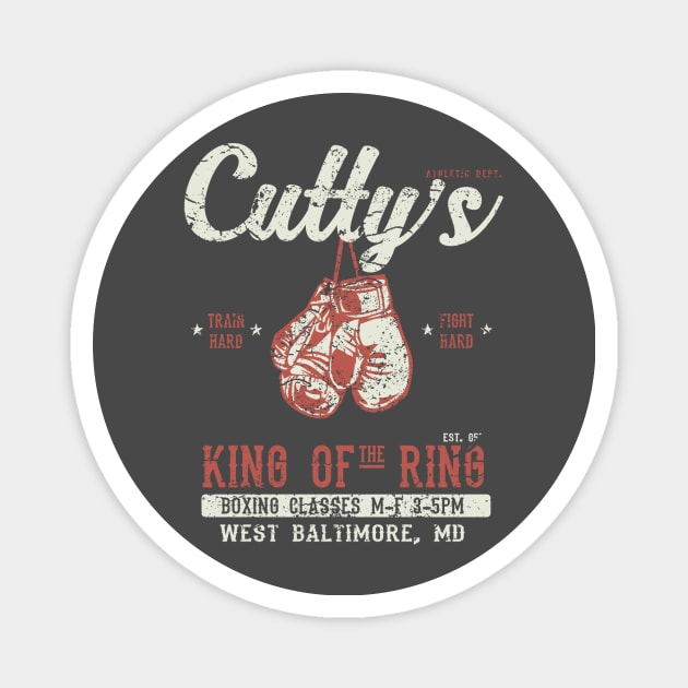 Cutty's Gym Magnet by RippedThemer